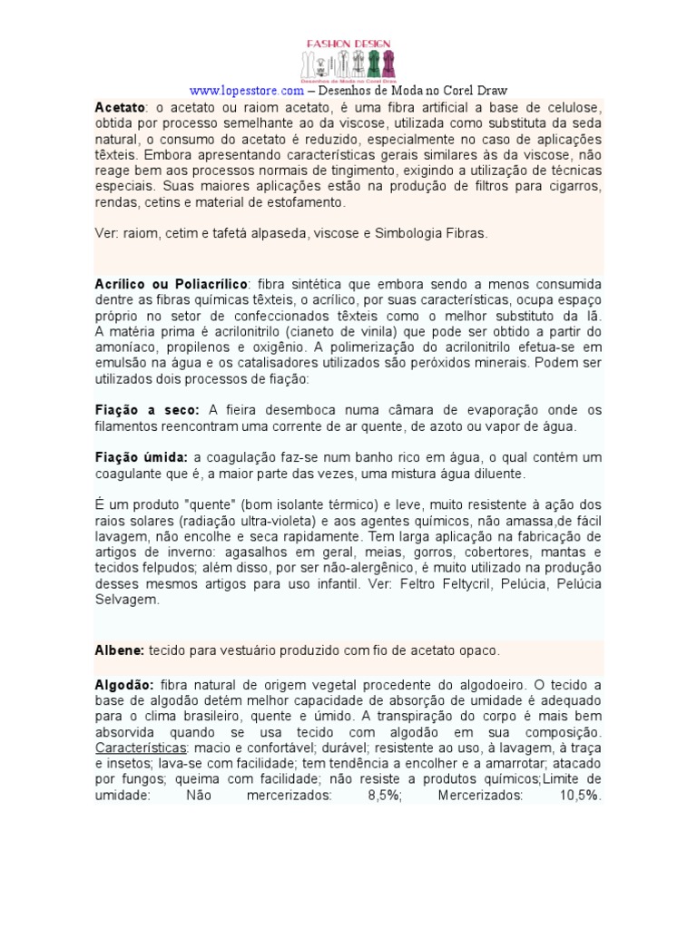 Glossario Textil | PDF | Têxteis | Industria têxtil