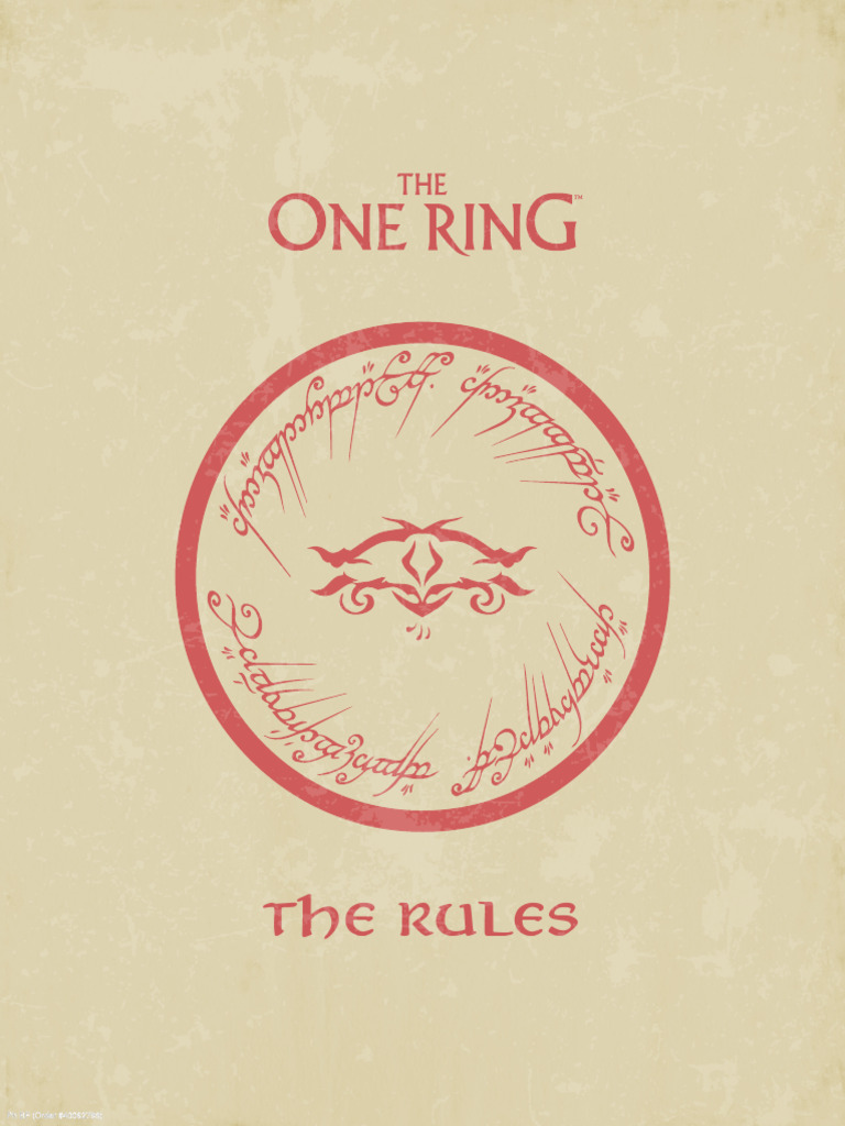 TOR Starter Set The Rules 2202 PDF Bilbo Baggins Middle Earth