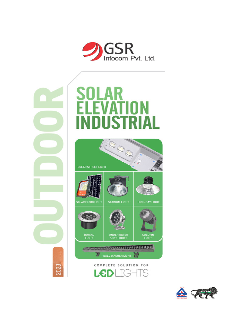 GSR Outdoor Solar Lighting Solutions | PDF | Technology & Engineering