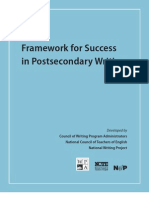 Framework for Success