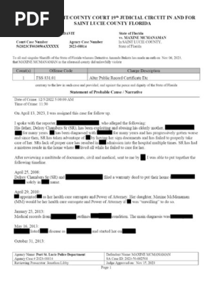 Maxine McManaman Redacted