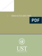 Código de Ética Universidad Santo Tomas