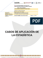 Casos de Aplicación de La Estadística