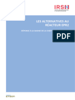 IRSN 2022 Rapport Technique CNDP Alternatives Au Réacteur EPR2