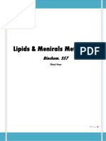 Lipid and Menirals