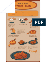 French Toast Recipe Infographic