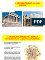 Polis Griega Y República Romana, Modelos Clásicos