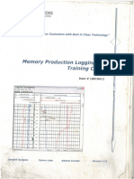 Memory Production Logging Tool Training Course Spartek
