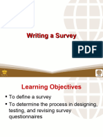 8 Writing A Survey
