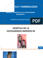 Semana 11 Teoría Genética Osteogenesis Imperfecta Diapositivas