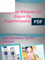 Ang Skin Whitener Sa Bayan NG Kayumangging Balat