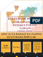 Kulturangpopularglobalisasyo at Pangkultura