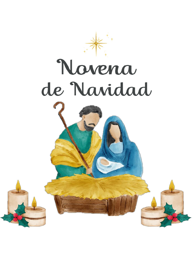 Novena de Navidad Oficial PDF María, madre de Jesús orador del Señor