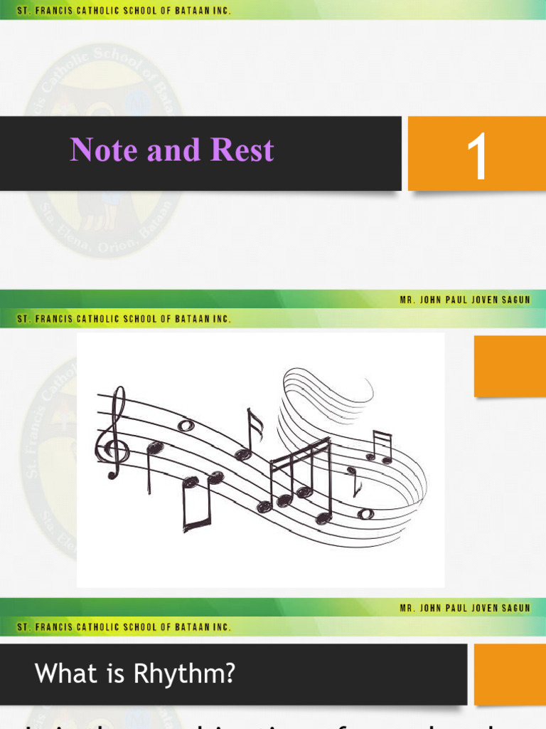 Lesson 1 Notes and Its Duration | Download Free PDF | Silence | Musicology