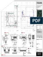 PLANTA DE PROCESAMIENTO - Plano - M101 - PLANTAS DE SUMINISTRO HIDRICO Y SANEAMIENTO, DETALLES CONSTRUCTIVOS