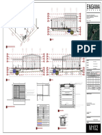 PLANTA DE PROCESAMIENTO - Plano - M102 - VISTA 3D, SECCIONES HIDROSANITARIOS, DETALLES CONSTRUCTIVOS