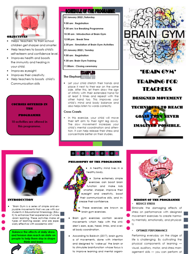 Brain Gym Training for Teachers | PDF
