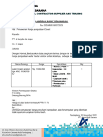 Surat Penawaran Ariston