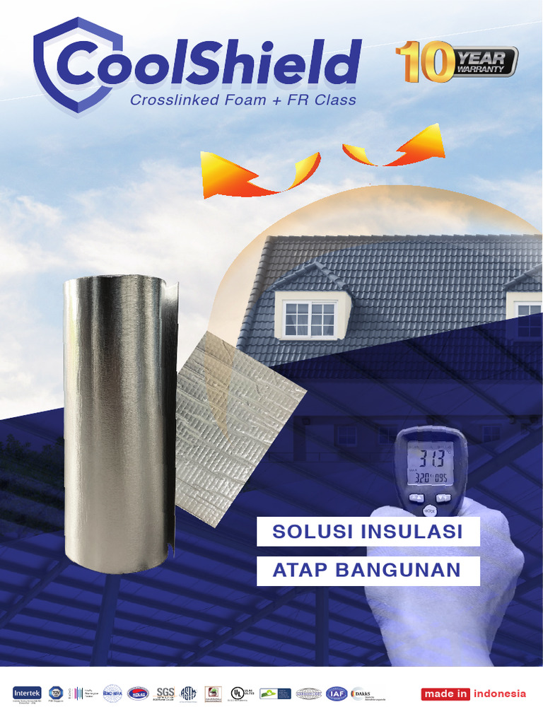 Insulasi Atap CoolShield XLPE | PDF