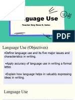 Language Use