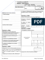 Controle Surveillé TCLSH-TCSF