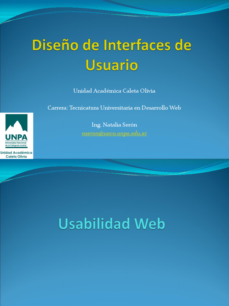 Usabilidad Web | PDF | Usabilidad | Diseño de interfaz de usuario