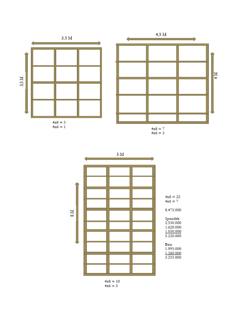 Desain Kanopi 2 | PDF