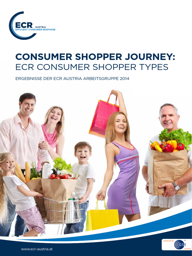 COnsumer Shopper Journey Ecr Consumer Shopper Types | PDF