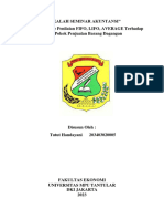 Penerapan Metode Penilaian FIFO, LIFO, AVERAGE Terhadap Harga Pokok Penjualan Barang Dagangan (Seminar Akuntansi Keuangan)