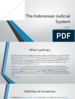 Week - Four On The Indonesian Judicial System