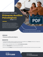 Diplomado en Primeros Auxilios Psicologicos