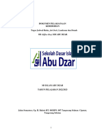 Dokumen Pelaksanaan Kebersihan Tugas Jadwal Rutin, Job Desk, Landasan Dan Denah Ob (Office Boy) Sdi Abu Dzar