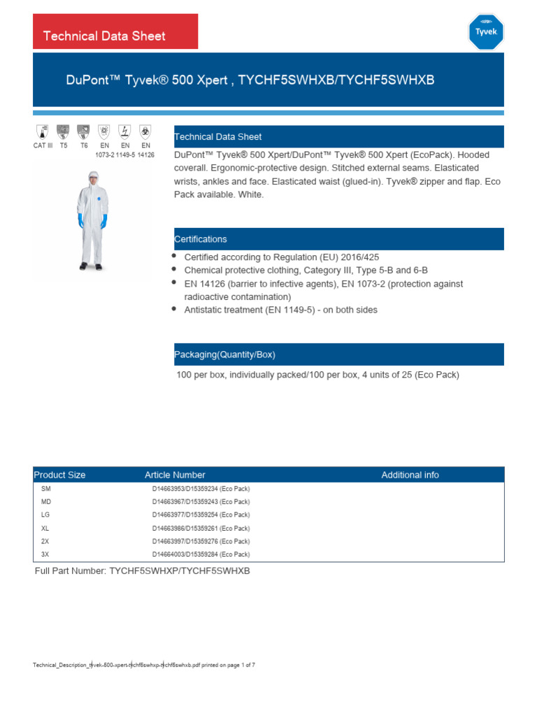 941701-01 Fiche Technique en | PDF