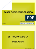 Panel Socio Demográfico La Pampa Bueno!!