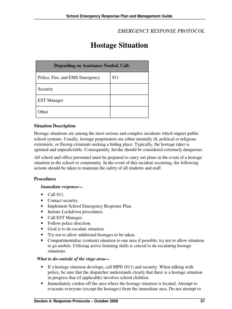 Hostage Situation | PDF
