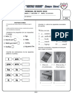 Examen Mensual Mayo Secundaria Bertol