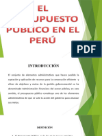 Presupuesto Publico