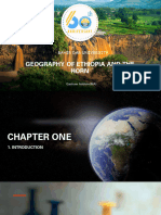 Ethiopian Geography - Chapter 1 - BDU Final
