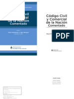 Codigo Civil y Comercial Comentado - Art. 1 Al 400