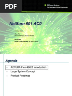 Sales Training Slides - NetSure 501 AC0 (Actura Flex 48420)