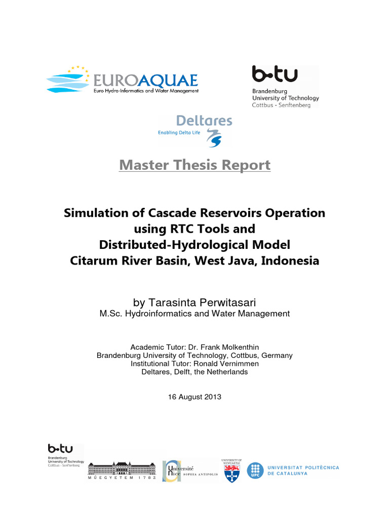 Final Master Thesis Report Perwitasari Tarasinta | PDF