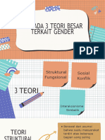 Teori Sosiologi Terkait Gender (S2 Ilmu Sosial)