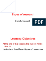 Types of Research