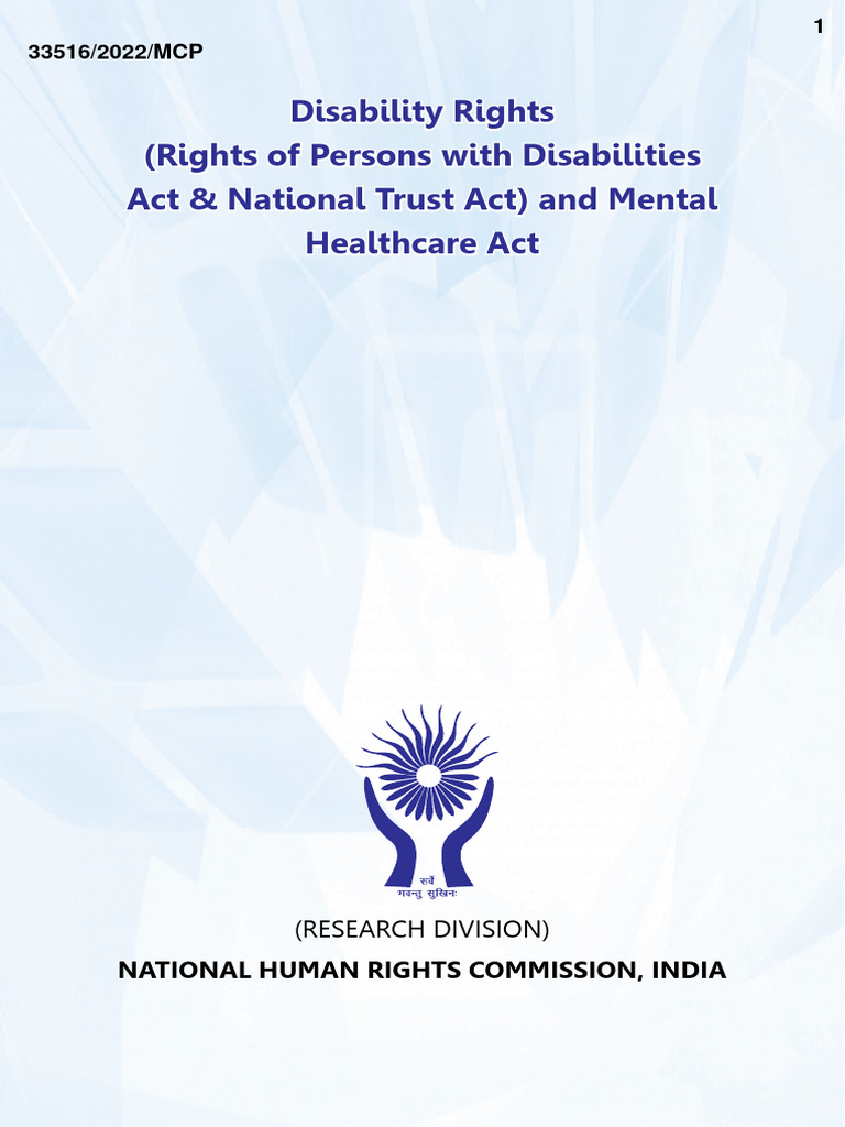 Disability Rights | PDF