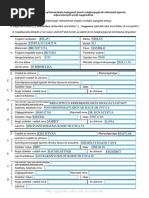 Adatközlő E104 /S041 Nyomtatványhoz | PDF