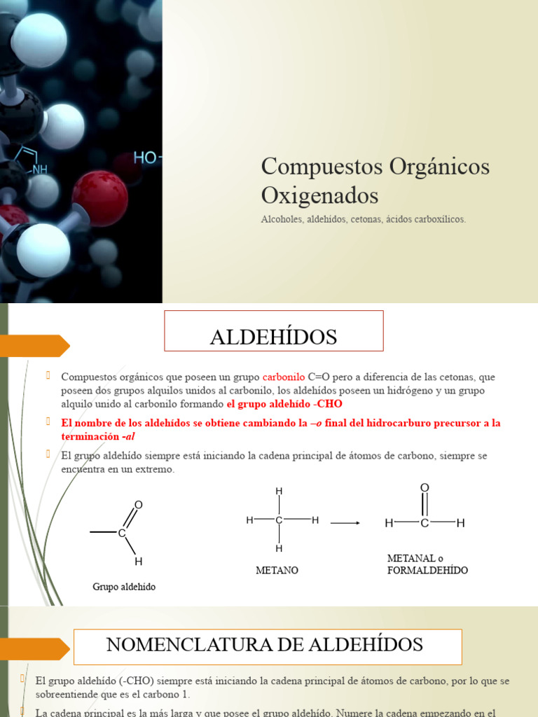 Aldehidos y Ac Carboxilicos | PDF | Aldehído | Ácido