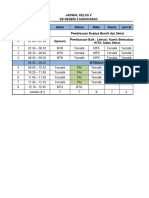 JADWAL - SD - NEGERI - 4 - SUKOHARJO