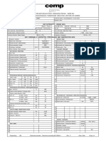 Foglio Dati Per Motori Elettrici Asincroni Trifasi: Serie Iec Data Sheet For Asynchronous Threephase Induction Motors: Iec Series