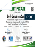 Imo Nautical LVL 1 Exp 2026 - Dedy Darusman Saragih