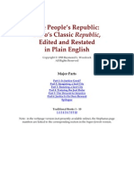 The People's Republic:  Plato's Classic Republic, Edited and Restated in Plain English